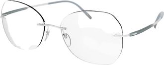 Silhouette Contour 5540 Zonnebril - Dames - Brillen - Blauw - 55 MM - Accessoires