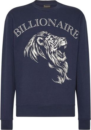 Billionaire Boys Club Crewneck Sweatshirt - Heren - Sweatshirts - Blauw - 3XL - Katoen - Hoodies & sweatvesten