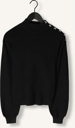 Y.A.S Y.a.s, Truien & Vesten, Dames, Zwart, S, Yashama Ls Pearl Knit Pullover