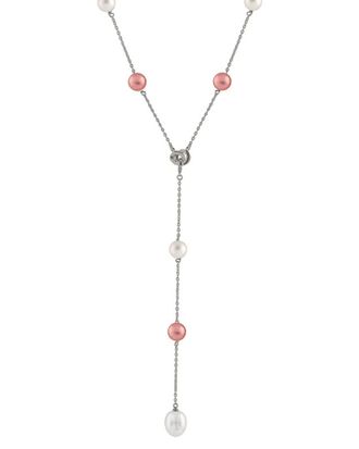 Splendid Pearls Silver 7Mm Pearl Pendant