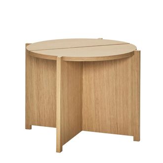 H&uuml;bsch Dash Beistelltisch, &Oslash; 55 cm, Eiche