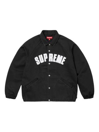 SUPREME Arc denim coaches jacket - men - Cotton - M - Black