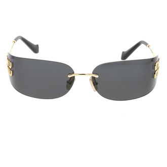 Miu Miu Accessoires, unisex, Geel, ONE Size, Zonnebril
