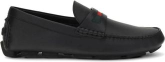 Gucci Loafers, male, Black, Size: 9 1/2 US Driver Loafer