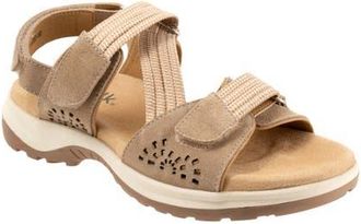 Softwalk Oahu Slingback Sandal in Beige Suede at Nordstrom, Size 7.5