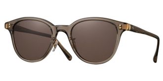 Eyevan 7285 Weber Polarized SMK Mens Sunglasses Brown Size 50