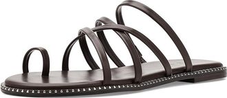 Nine West Digen Womens Dress Sandals Medium Brown : 7.5 M, Faux Leather