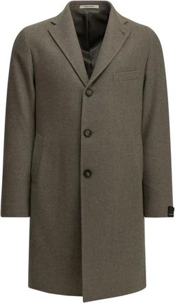 Tagliatore Bruce Long Coat - - Coats - Uomo - Beige - 2XL