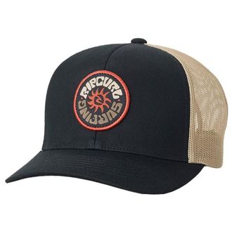 Rip Curl Custom Curve Trucker Cap f&uuml;r Herren | schwarz