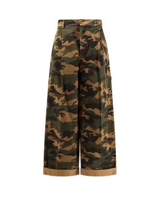 Darkpark Danielle Camouflage Cotton Trousers