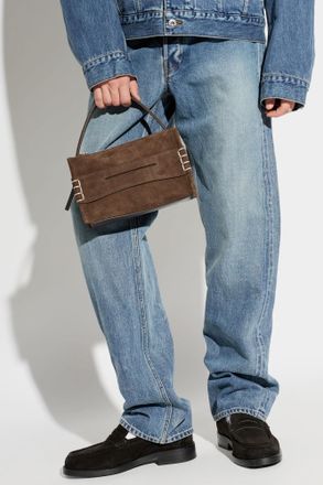 J.W.Anderson Handbag Loafer Small, Mens, Brown