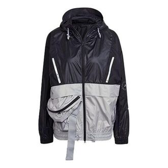 adidas (WMNS) adidas by Stella McCartney Casual Jackets Asia Sizing Black Grey H62016