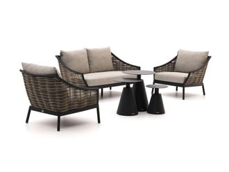 Apple Bee Milou/Tusa stoel-bank loungeset 4-zits 6-delig