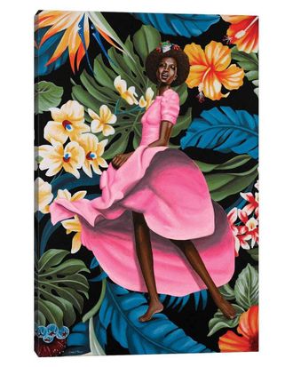 iCanvas Icanvas Jungle Rose Wall Art By Christian Beijer