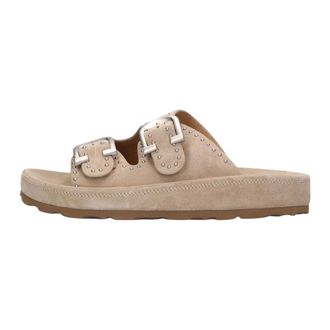 Stefano Lauran Dk56658 Slider - Dames - Schoenen - Beige - Maat: 38 EU