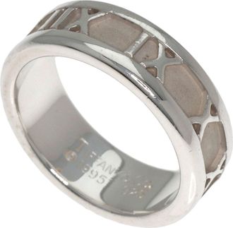 Tiffany & Co. Silver Silver Band Ring (Pre-Owned)