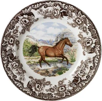 Spode Woodland Horses 10.5 Dinner Plate in American Quarter at Nordstrom