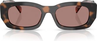 Prada 0pr B05s Tortoiseshell Pattern Sunglasses