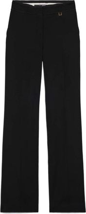 Jacquemus High-Waisted wollen broek - Dames - Straight fit broeken - Zwart - XS - Wol - Broeken