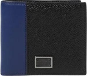 Dolce & Gabbana Wallets & Cardholders, male, Black, Size: ONE SIZE Bifold Wallet