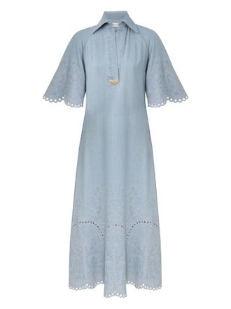 Zimmermann Daylight Denim Midi Dress