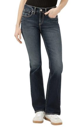 Silver Jeans Co Suki Curvy Bootcut Jeans in Two Steppin at Nordstrom, Size 31 31