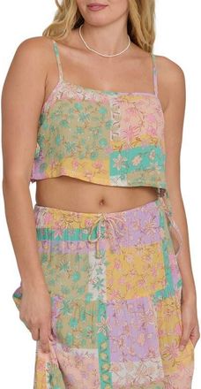 Billabong Just a Girl Crop Tank in Vintage Violet at Nordstrom, Size X-Small