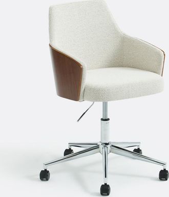 La Redoute Interieurs Bureaustoel in bouclette, Jael