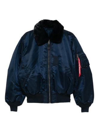 Mastermind Japan Mastermind World x Alpha Industries B-15 Flight jack - Blauw