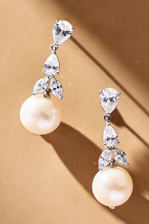 Nadri Anna Pearl Drop Earrings