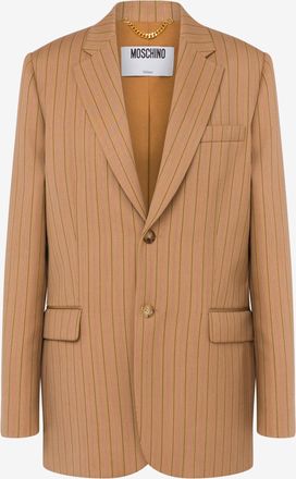 Moschino Giacca in lana - Beige