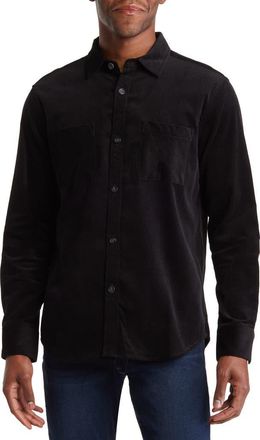 WESTZEROONE Barton Shirt Jacket in Black at Nordstrom Rack, Size Xx-Large