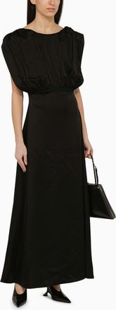 Jil Sander Womens Sleeveless Dress - Black - Size EU 40 (Womens)