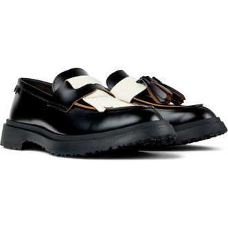 Camper Walden Mismatched Loafer in New Black at Nordstrom, Size 41