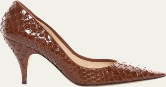 The Row Liisa Python Stiletto Pumps