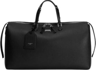 Dolce & Gabbana Vittoria Calfskin Reistas - Heren - Weekendtassen - Zwart - ONE Size - Leer - Tassen