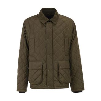 Herno Quilted Jacket - Heren - Winterjassen - Groen - S - Katoen - Jassen