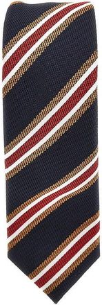 Emporio Armani Silk necktie with jacquard motif Man One Size