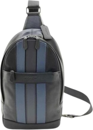 Coach Pre-owned Cross Body Bags, male, Black, Size: ONE SIZE Pre-owned Shoulder & Sling Bag