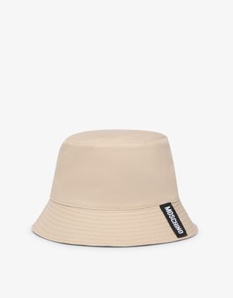 Moschino Cotton bucket hat - Beige