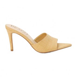 Matisse Footwear Womens Jupiter Open Toe Heels In Natural