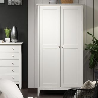 Core 10 Como 2 Door Wardrobe in White