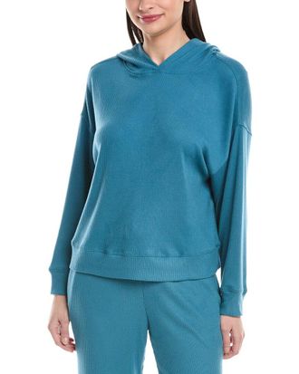 Natori Eden Brushed Knit Everywhere Rib Hoodie