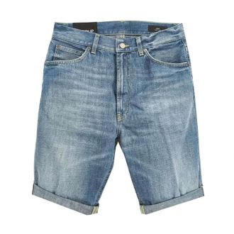 Dondup Denim Shorts, male, Blue, Size: W32 Bermuda Shorts