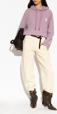 Isabel Marant Salmy Sweatshirt, Womens, Purple