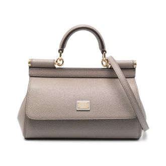 Dolce & Gabbana Mujer, Bolsos, Gris, Talla: ONE Size
