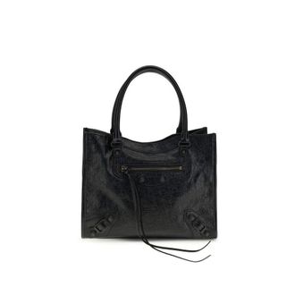 Balenciaga Le City Shoulder Bag Black