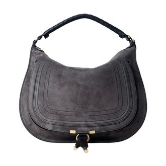 Chlo&eacute; Marcie Shoulder Bag - female - Chlo&eacute; - Handbags - Brown - ONE SIZE - Bags