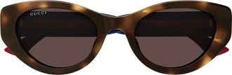 Gucci Sunglasses Gg1862 S 002 Brown/Brown Women