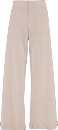 SA SU PHI Katoenmix Broek - Dames - Wijde Broeken - Roze - L - Katoen - Broeken